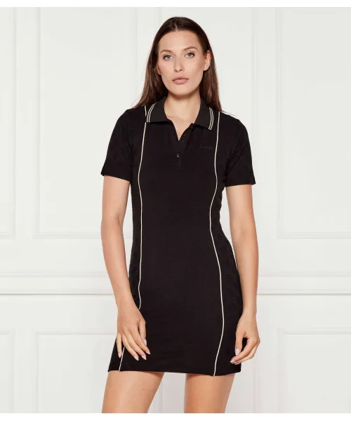

Платье с пионами Guess Active, черный