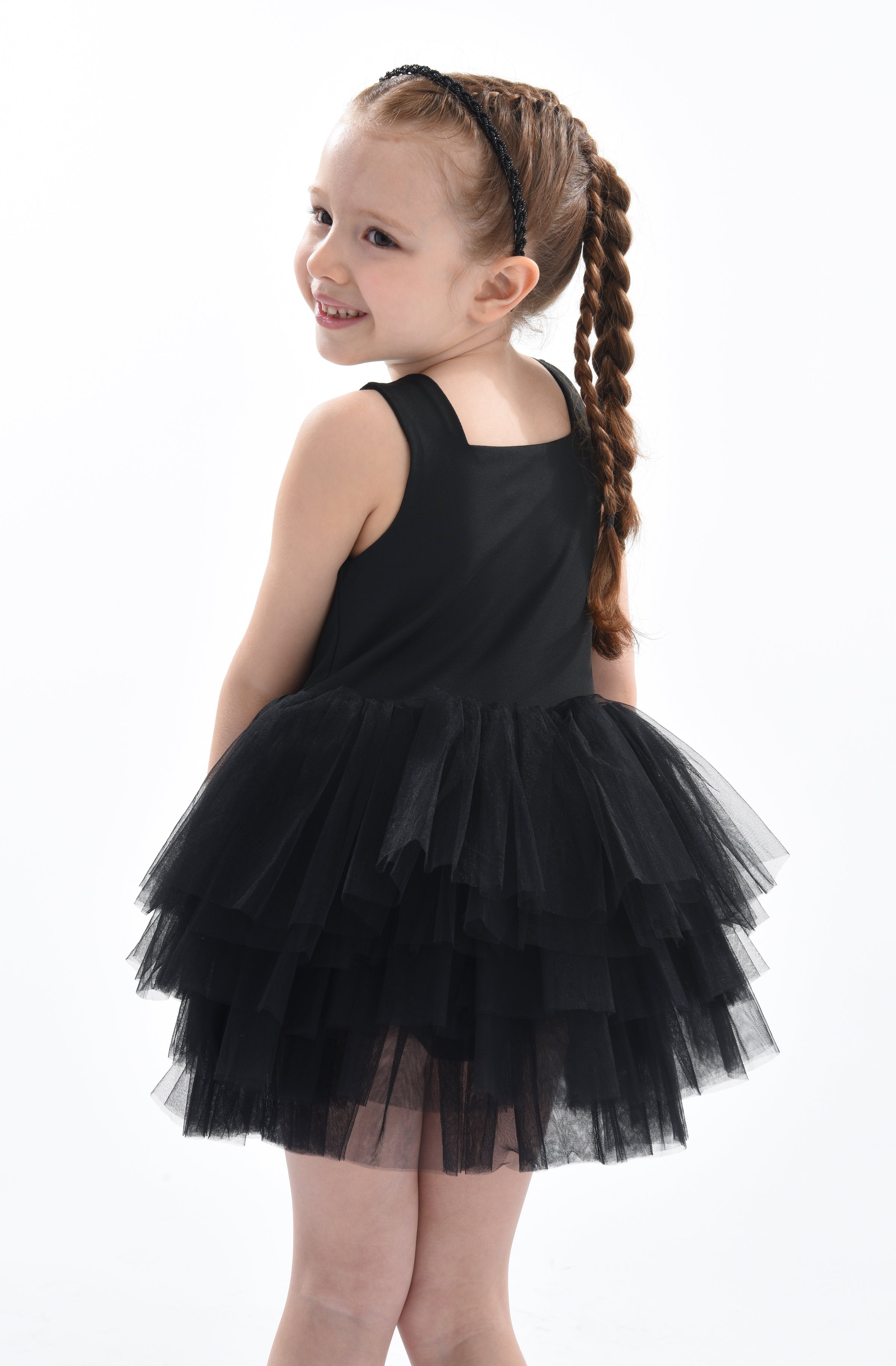 

Черное однотонное платье-пачка Mimi Tutu