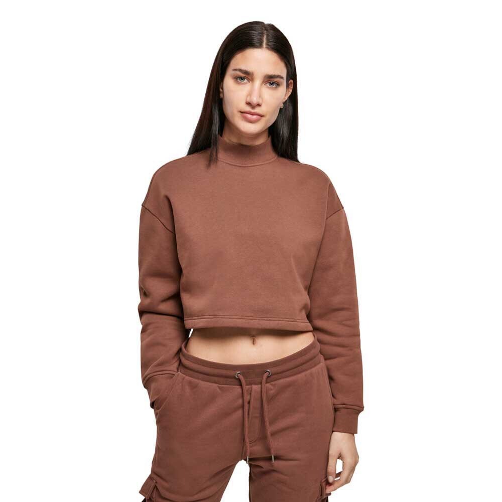 

Свитер Urban Classics Cropped Oversized Crew Neck, зеленый