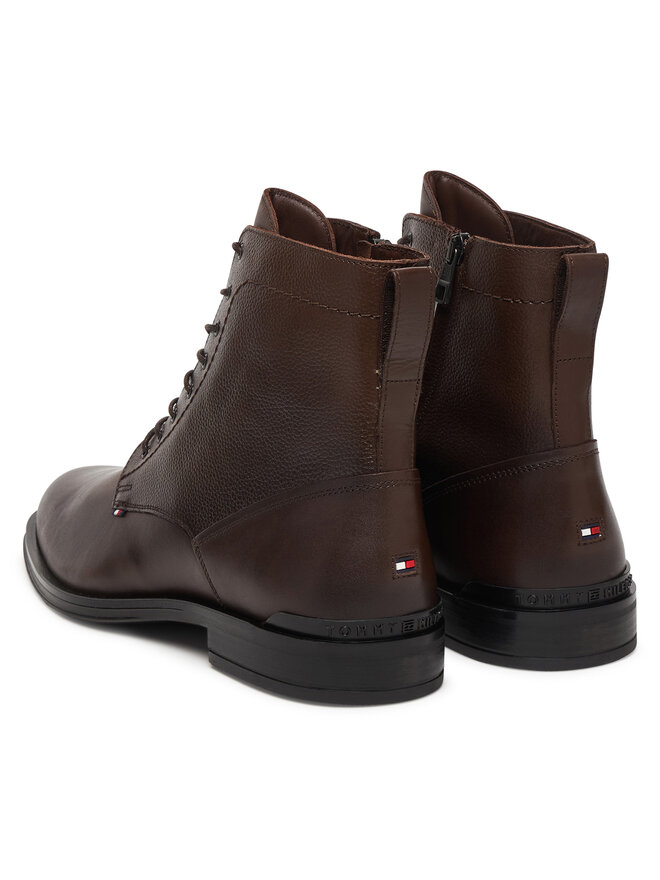 Сапоги Tommy Hilfiger Corporate FM0FM05577, коричневый — фото 3