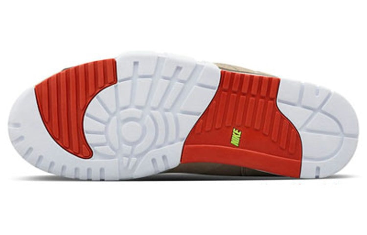 Носки Nike Fragment Design x Air Trainer 1 Mid SP 'French Open', желто-коричневый — фото 3