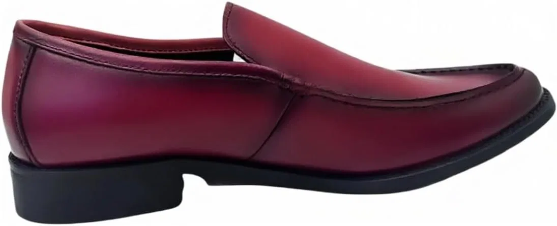 Лоферы из кожи, Classic Black, 1 Red Ribbon Solid — фото 3
