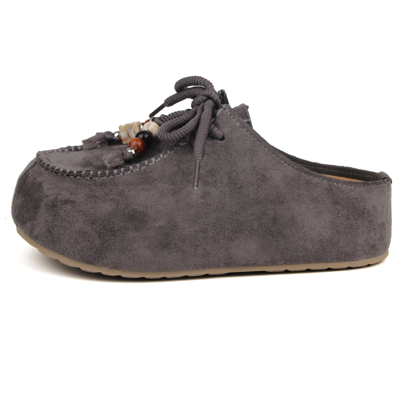 N6N8 Женские туфли Birkenstock из ПВХ абрикосового цвета, цвет Apricot — фото 3
