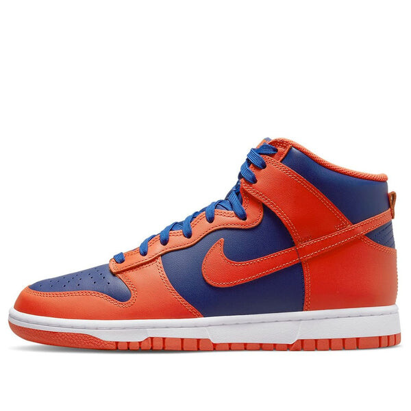 

Кроссовки данк высокие Nike, синий
