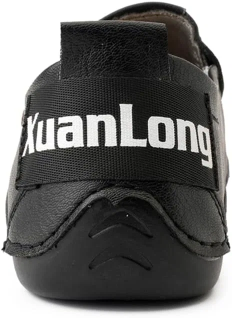 Мужские повседневные лоферы Loafers Outdoor Walking Driving Shoes, Black Abborora — фото 4