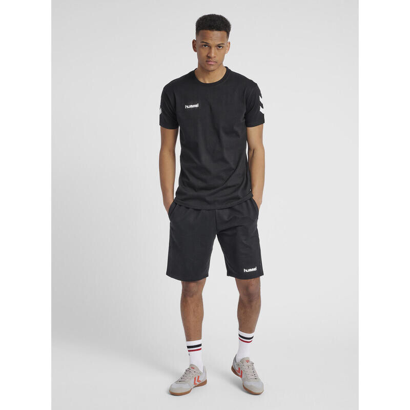 

Спортивная футболка Hummel, черный/белый