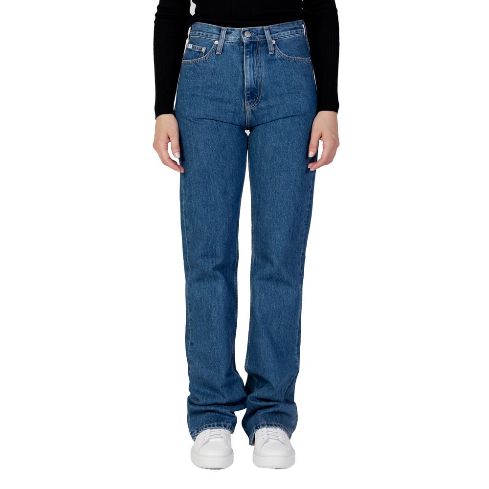 

Синие хлопковые джинсы и брюки Calvin Klein Jeans