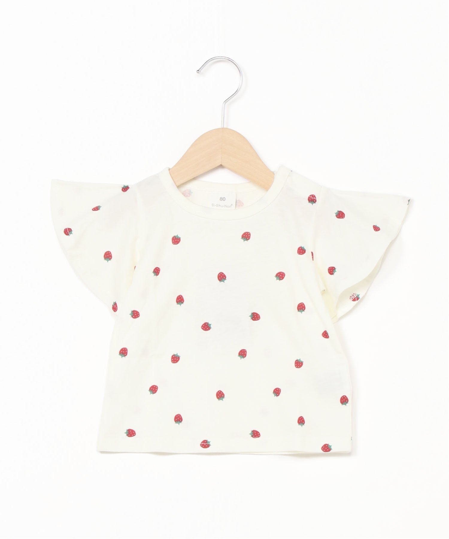 Футболка /Sleeve Flare Petit Puri Skape, white — фото 4