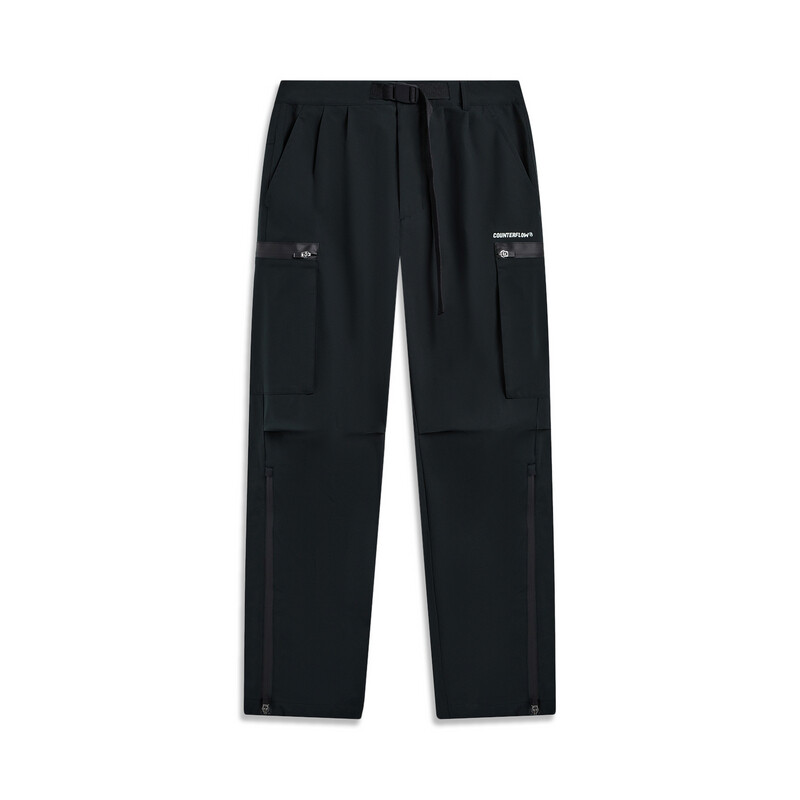 

Трикотажные спортивные штаны мужские черные Lining, черный