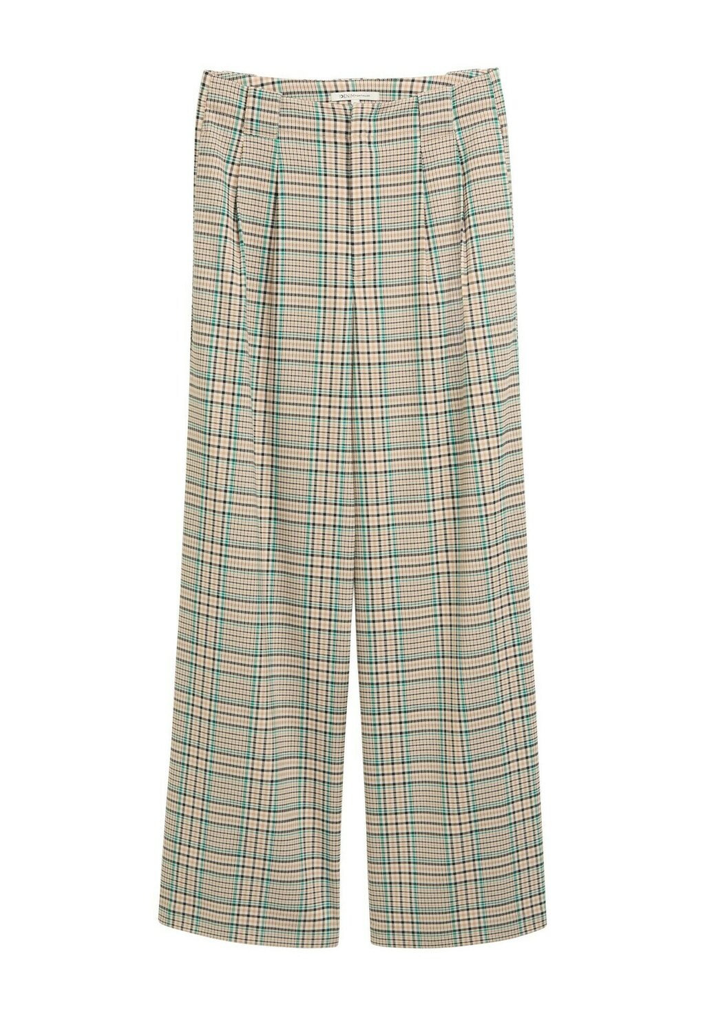 

Брюки WIDE MIT KAROMUSTER TOM TAILOR DENIM, бежевый