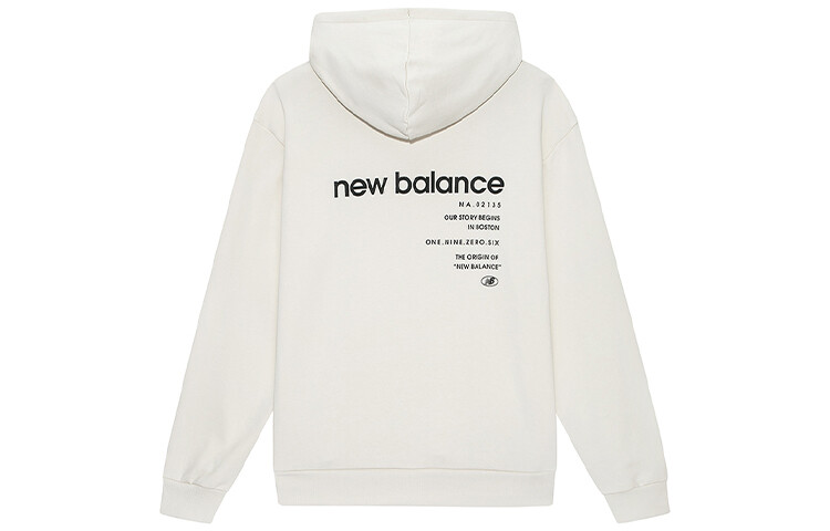 

Толстовка унисекс кремовая New Balance, кремовый
