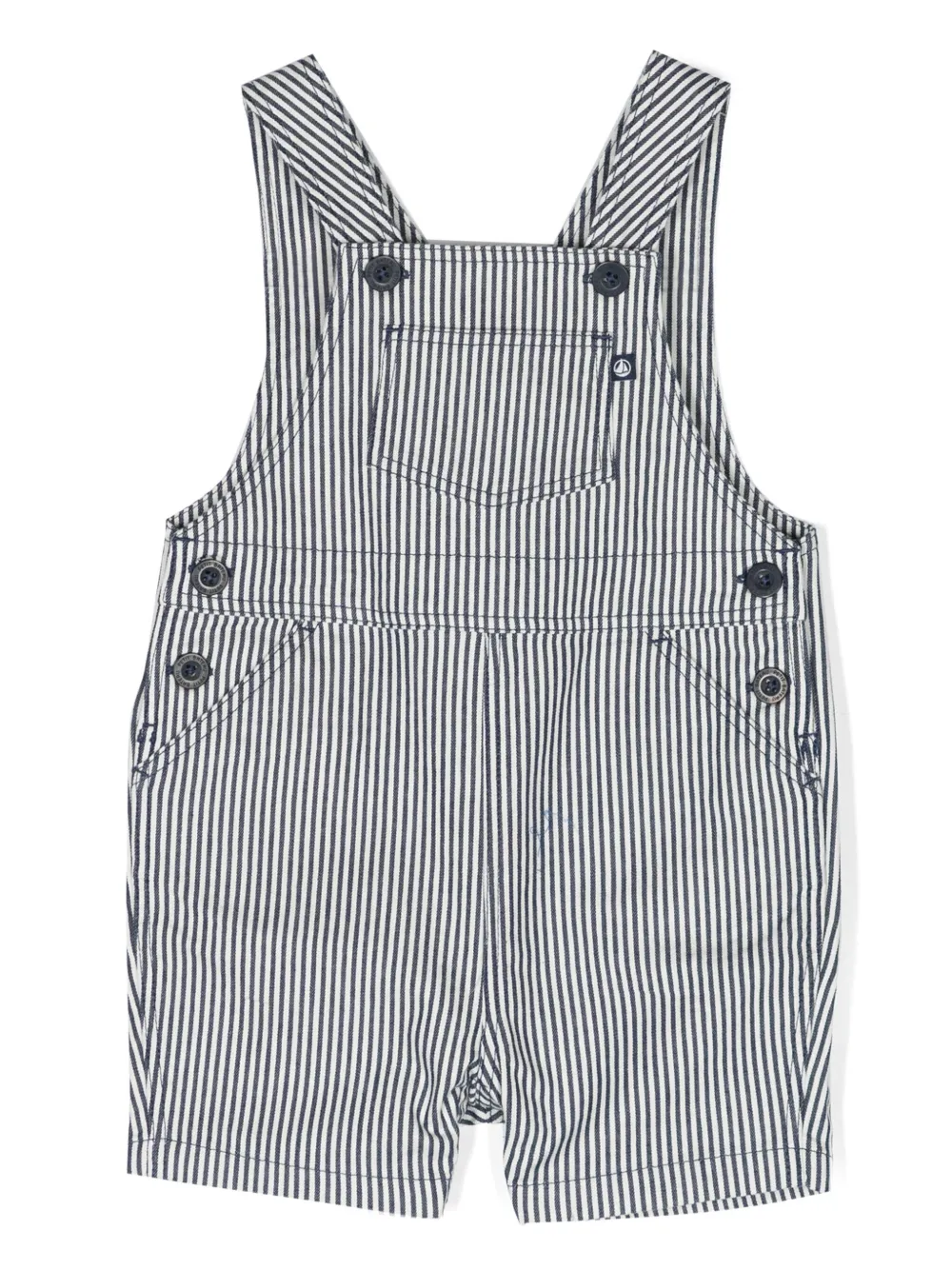 

Комбинезон в полоску Petit Bateau, синий