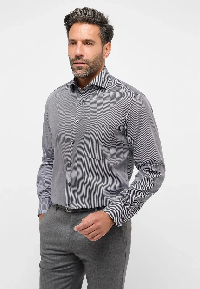 

Рубашка Eterna с длинными рукавами "MODERN FIT", антрацит