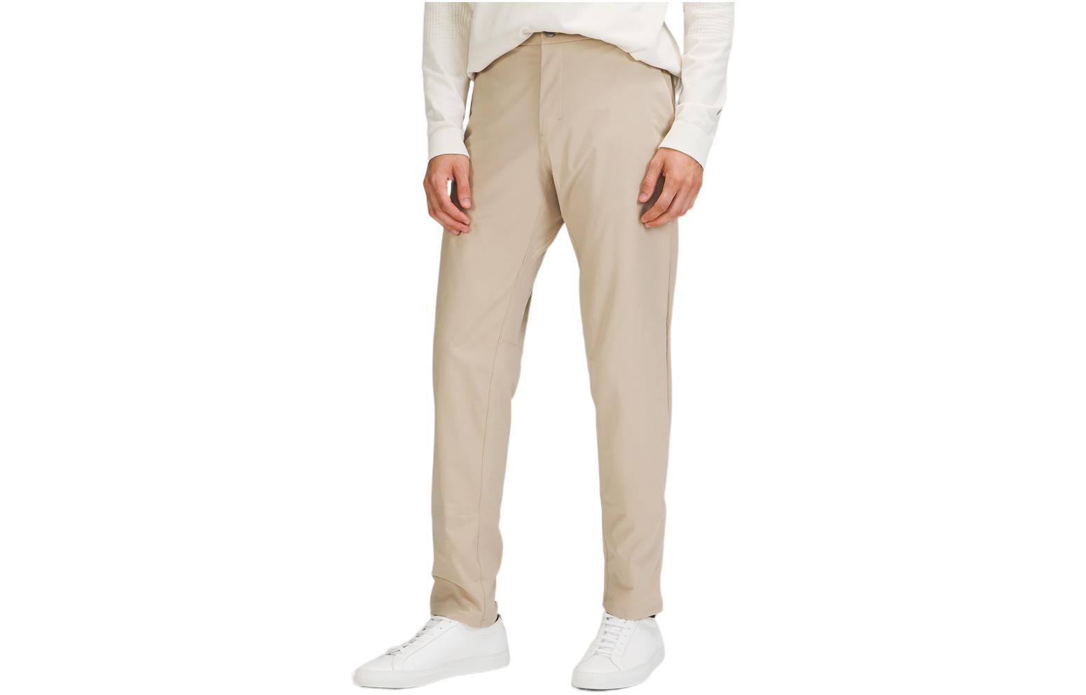 

Мужские повседневные брюки Commission Casual Pants, умеренно прямого кроя Lululemon, camel