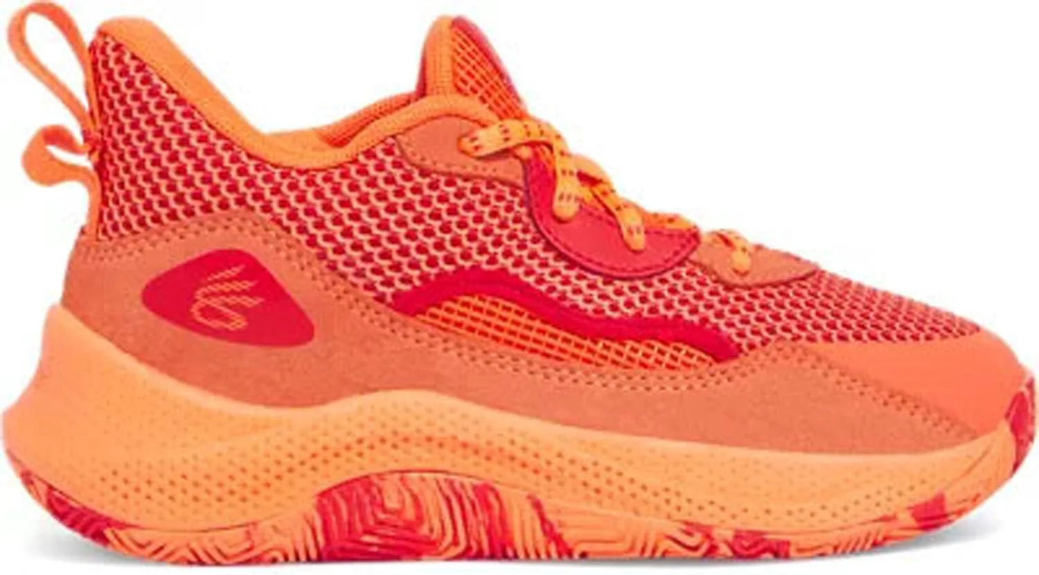 Under Armour Unisex-Child Pre School Curry 3z 24 Suede, красный — фото 2
