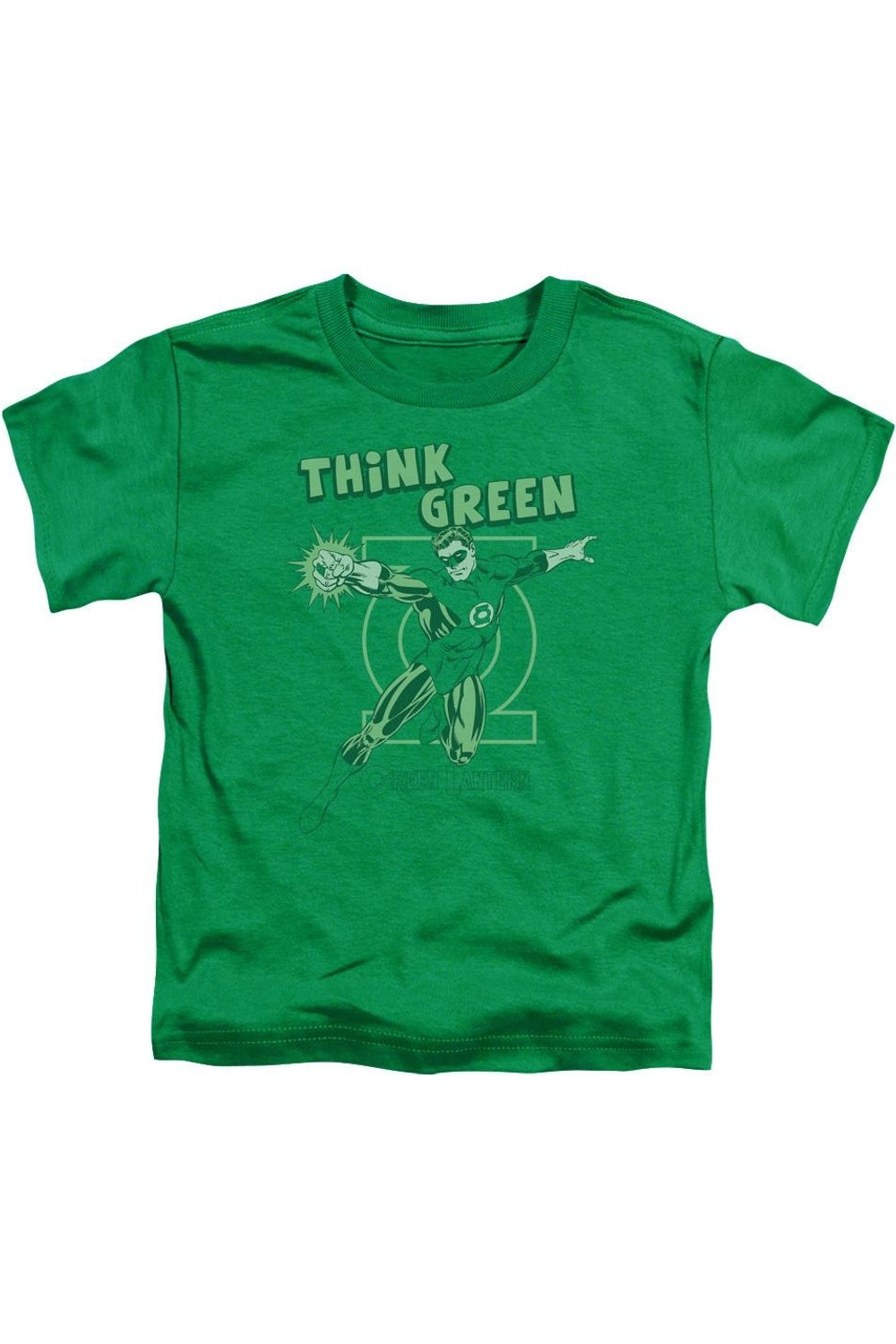 

Футболка с коротким рукавом DC Comics Think Green для малышей Gildan