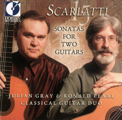 

CD диск Scarlatti / Gray / Pearl: 15 Sonatas for 2 Guitars