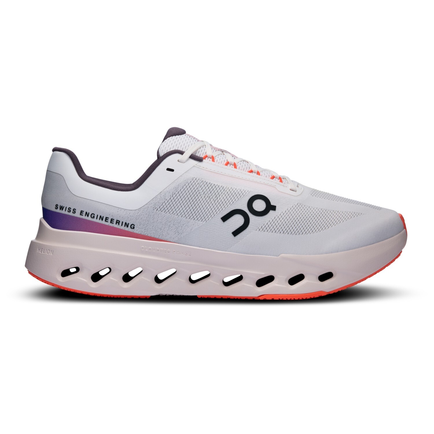 

Кроссовки On Cloudsurfer Next Wide, цвет White/Flame