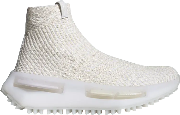 Кроссовки Wmns NMD_S1 Sock 'Off White', кремовый