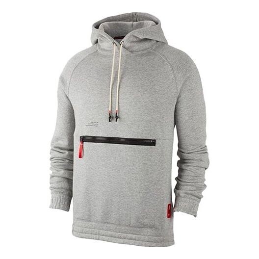 

Толстовка Nike Kyrie Basketball Sports Fleece Lined Knit Gray, серый