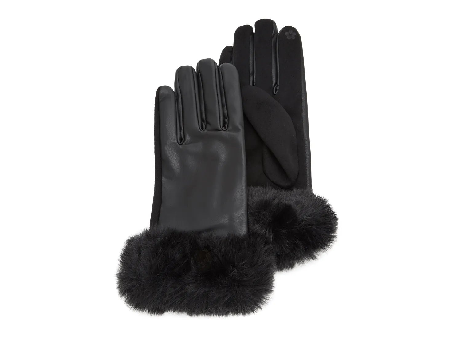 

Перчатки Kelly & Katie Faux Fur Trim Women's Gloves, черный