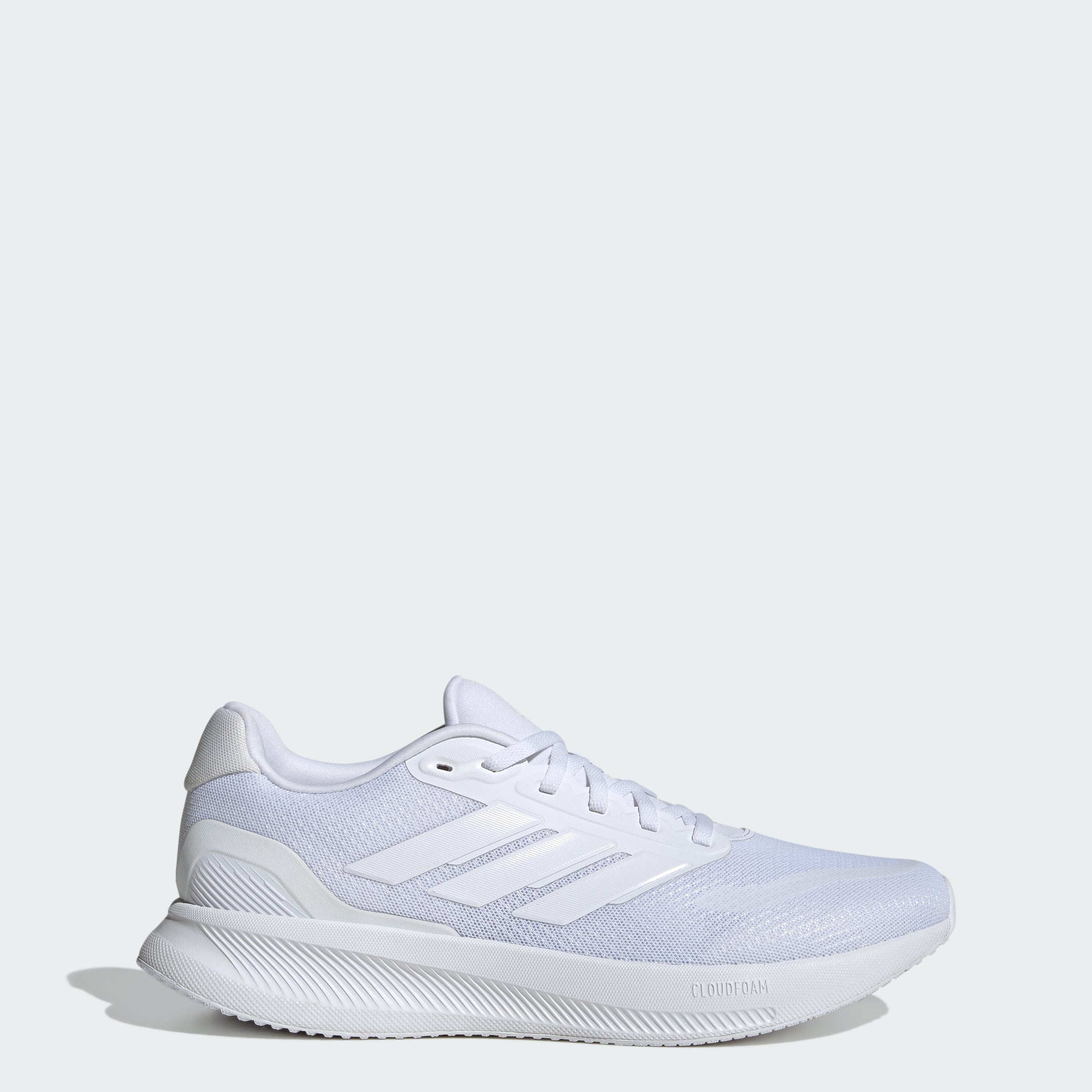 

Мужские беговые кроссовки Adidas Runfalcon 5, белый/белый/белый
