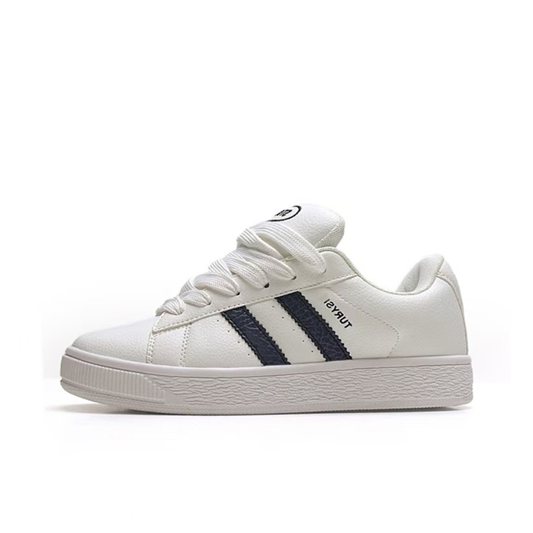 

WJA Скользостойкие амортизирующие износостойкие легкие низкие скейтбордские кроссовки унисекс белые, цвет White