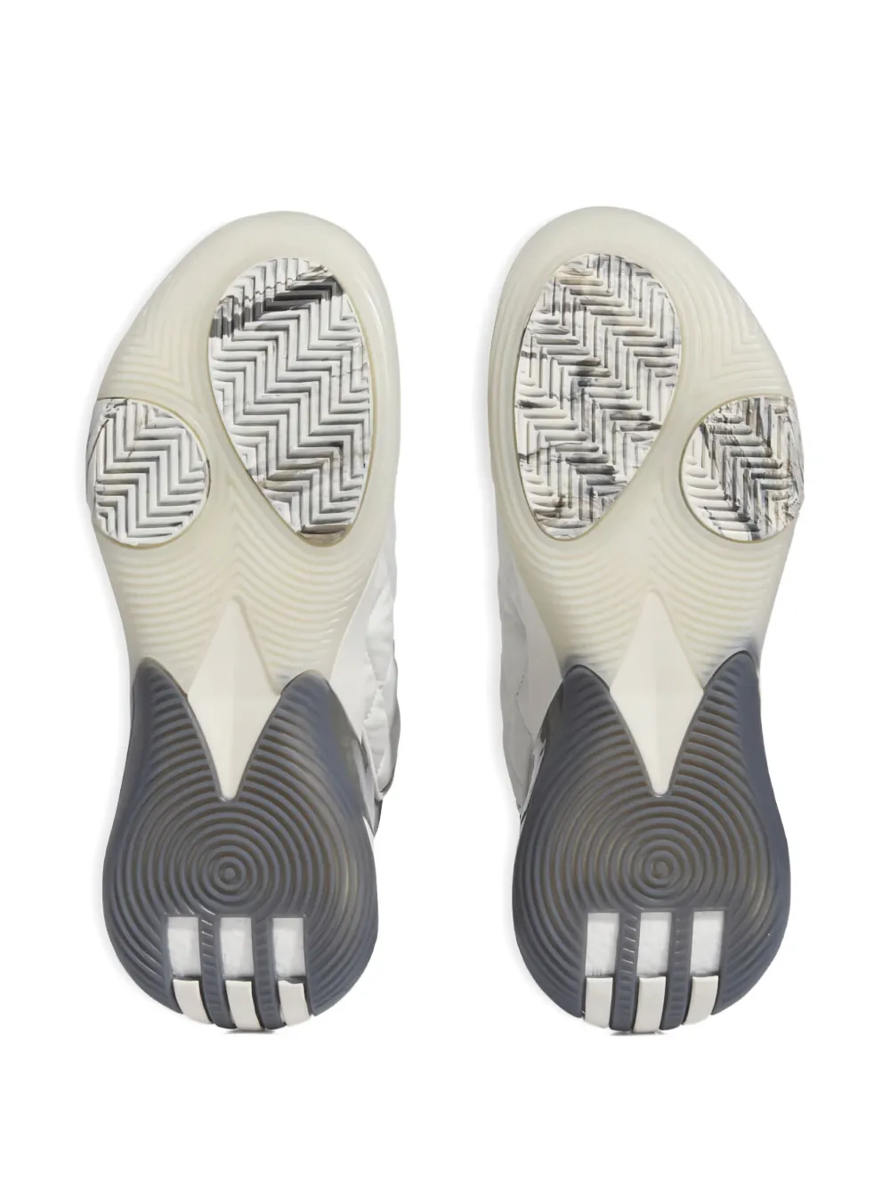 Кроссовки Harden Vol. 7 "Chalk White/Black" Adidas, белый — фото 3