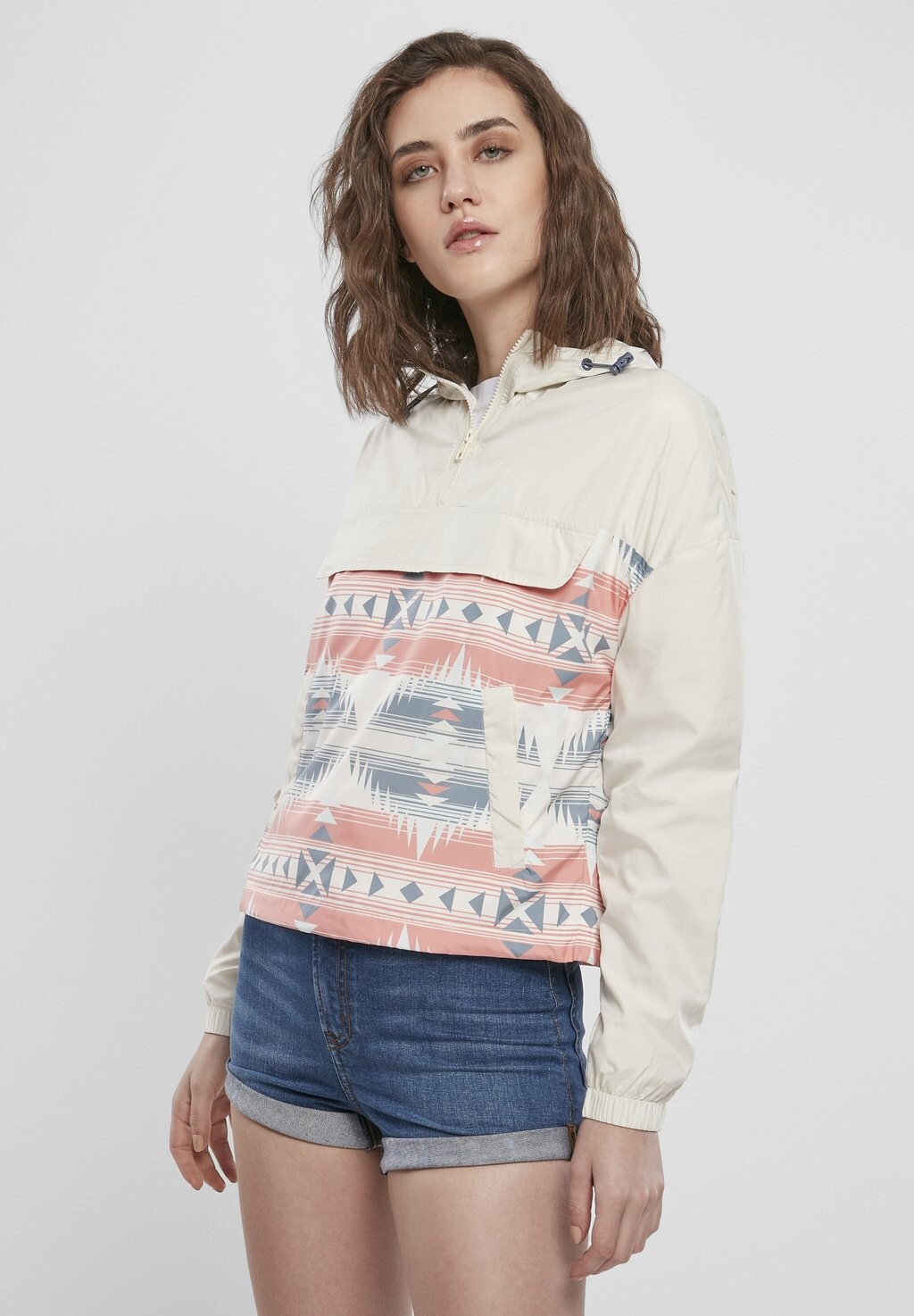 

Ветровка Urban Classics, цвет offwhite/summerinka
