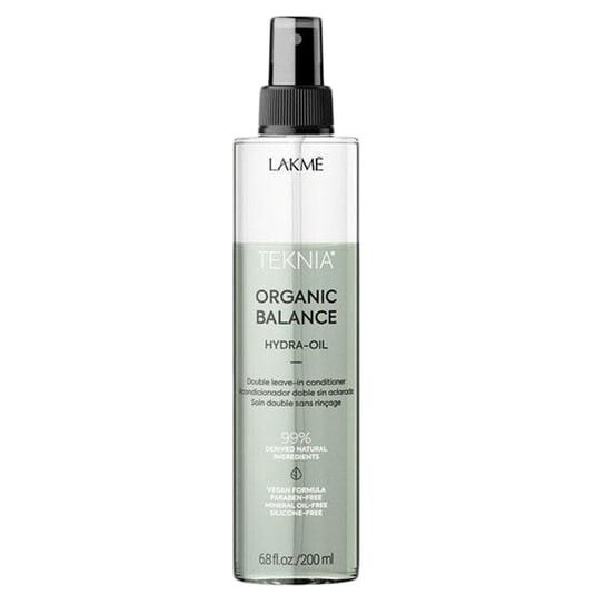 

Двухфазный несмываемый кондиционер для всех типов волос 200мл Teknia Organic Balance Hydra-Oil, Lakme
