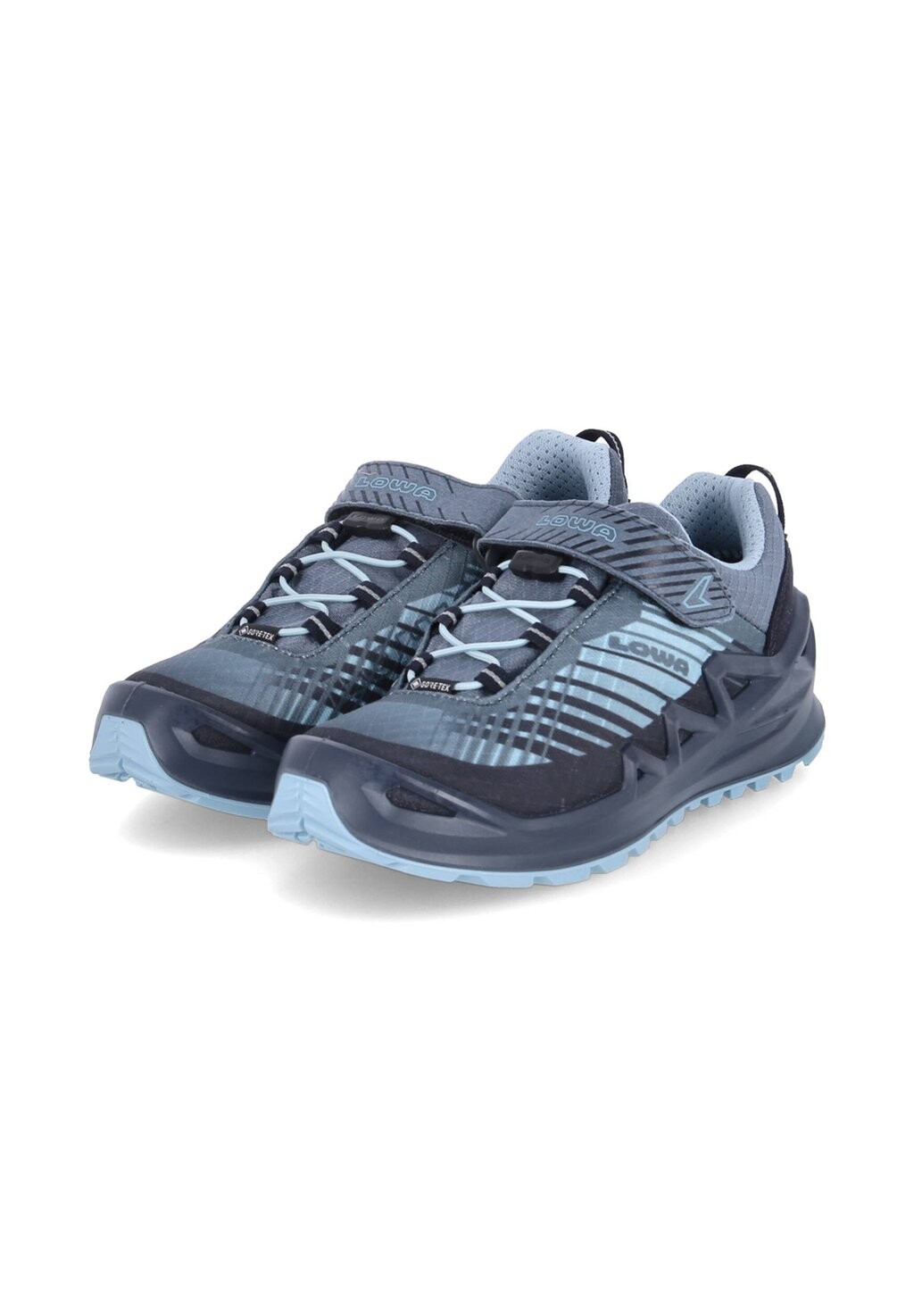 

Кроссовки MERGER GTX JUNIOR LO Lowa, цвет navy eisblau
