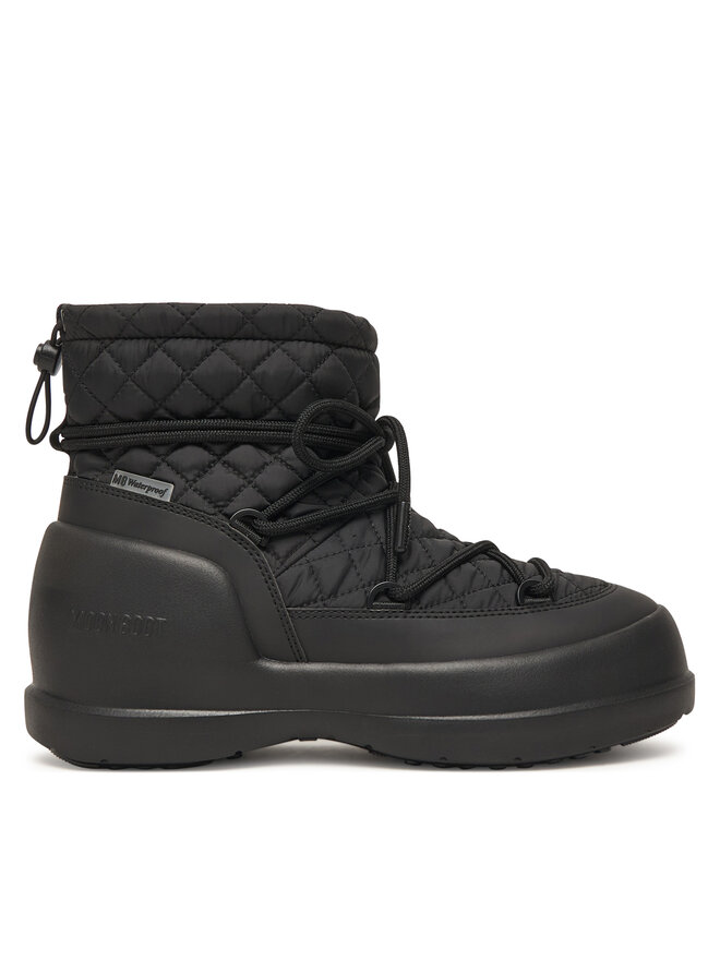 Зимние сапоги Mb Mezzaluna Quilted Mid Wp 80D2500020 Moon Boot, черный