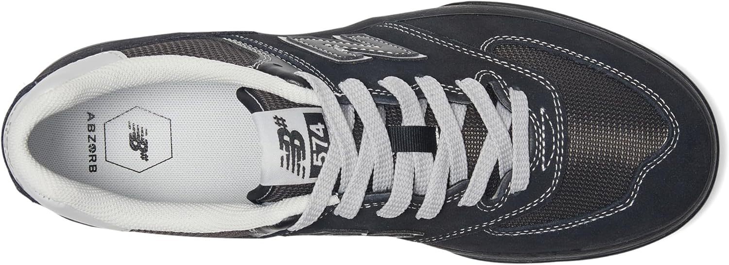 Мужские кроссовки New Balance 574 Vulc, черный — фото 2