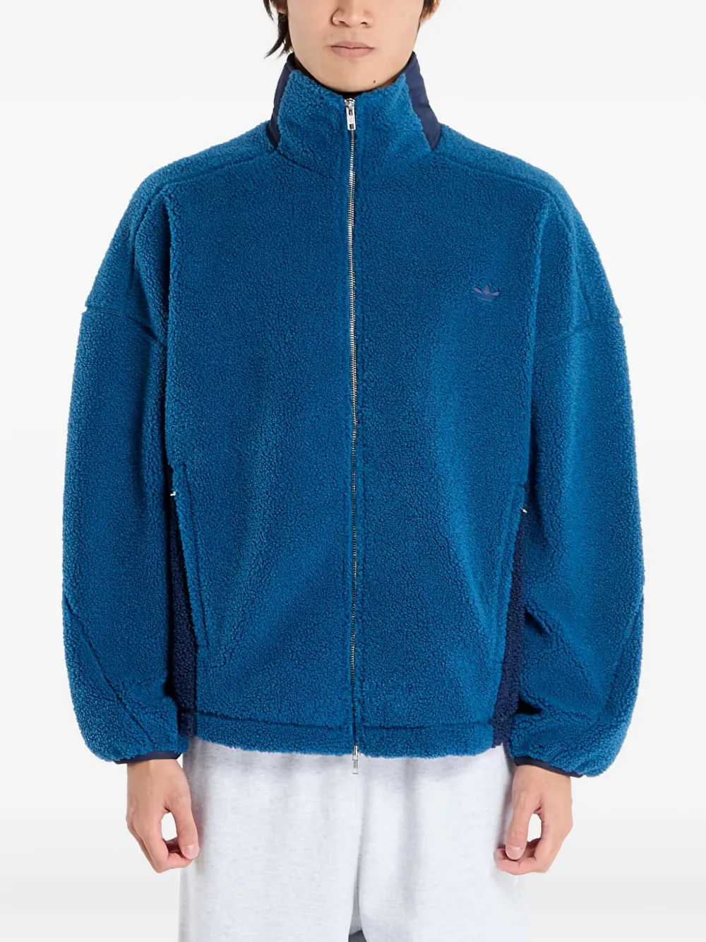 

Флисовая куртка OG LA Adams Blvd Adidas, синий