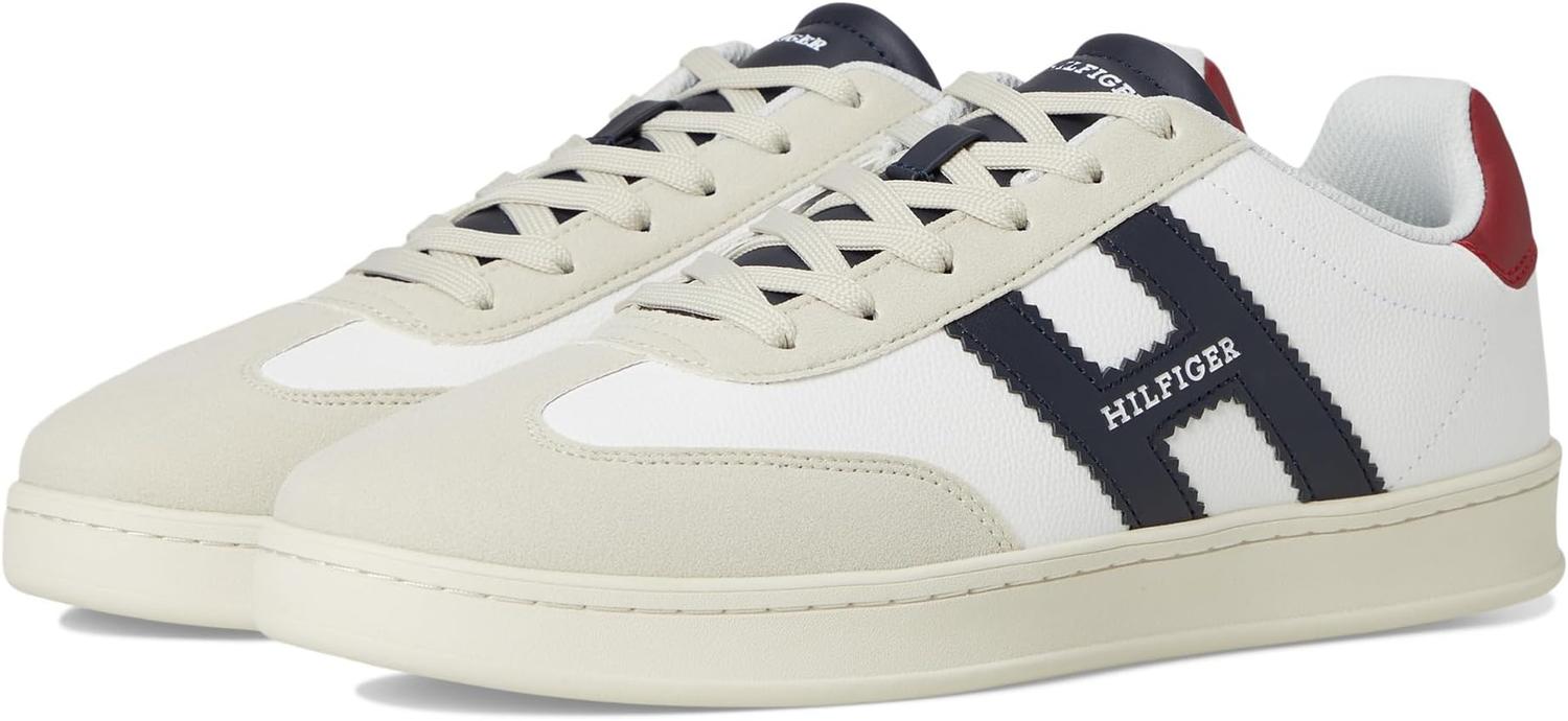 

Кроссовки Tommy Hilfiger Men's Javlon, Light Natural/Dark Blue/Multi