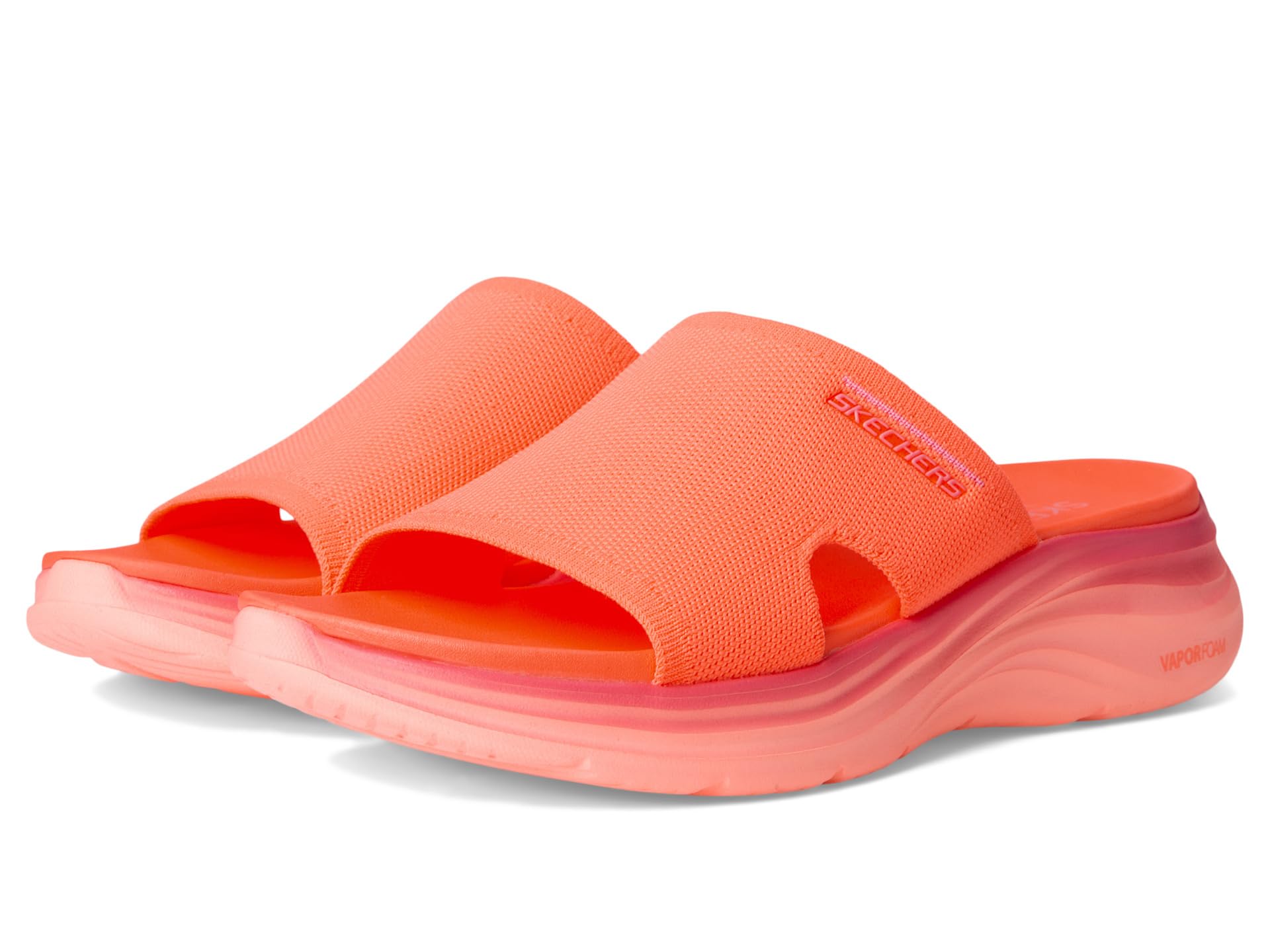 Туфли SKECHERS Vapor Foam - Coastal Sunset, цвет Orange/Multi