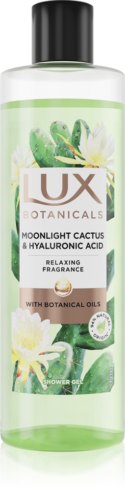 

Гель для душа с кактусом и гиалуроновой кислотой Lux, 480 мл