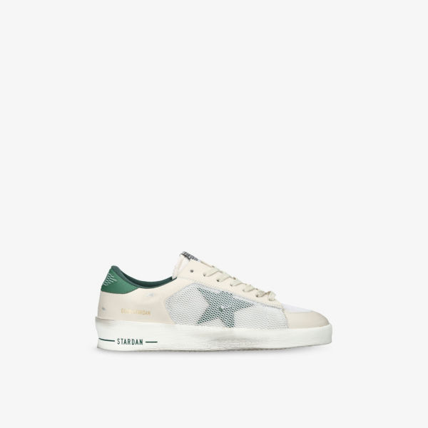 

Кроссовки Golden Goose Stardan низкие из сетки и кожи, зеленый