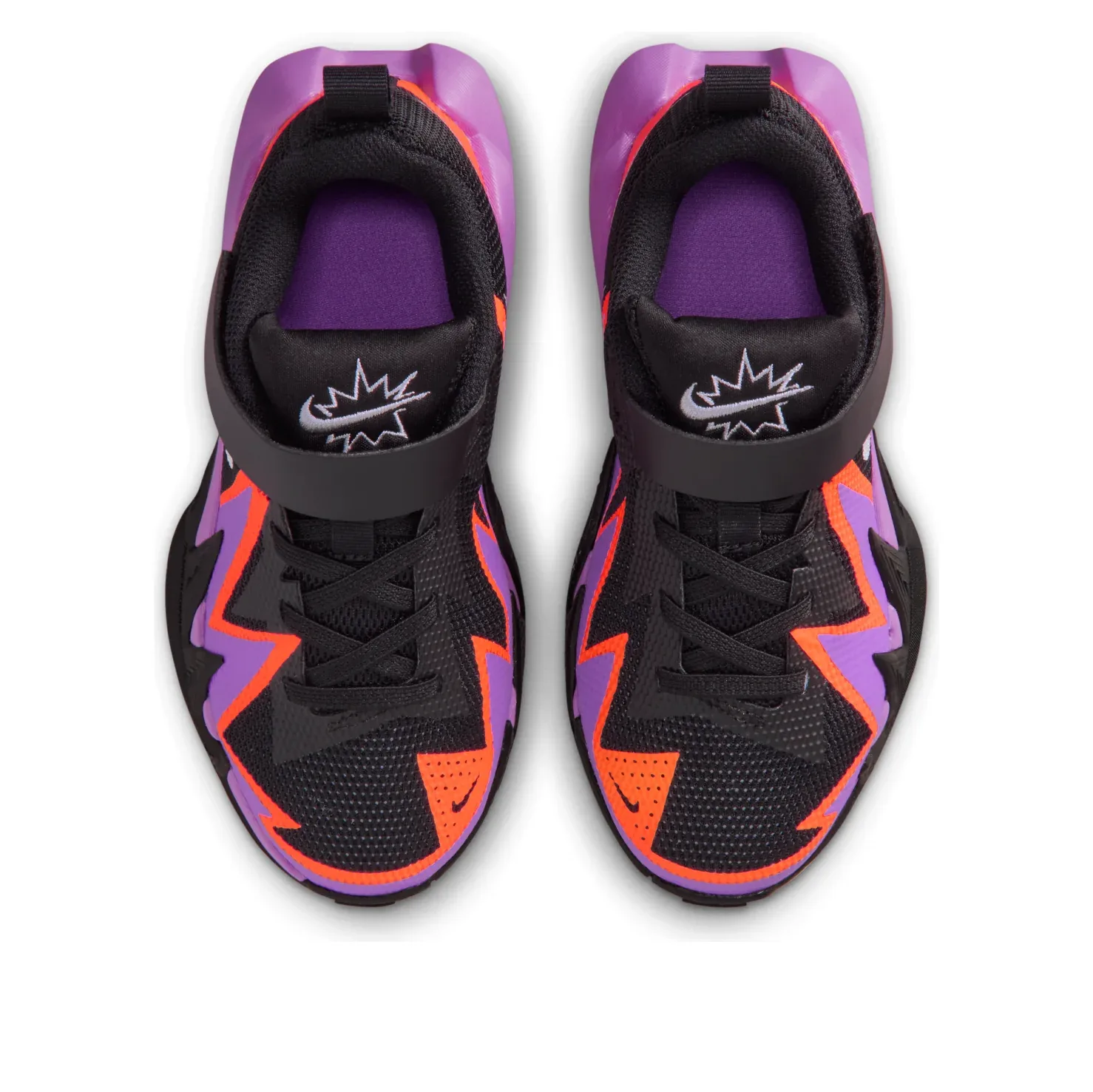 Кроссовки (PS) Nike S.T. Dynamite 'Black Bright Violet Total Orange' — фото 2
