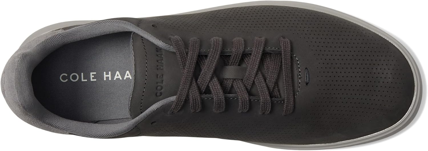 Мужские кроссовки Cole Haan Grand Crosscourt Daily Laser, Raven Nubuck/Quiet Shade/Paloma — фото 2