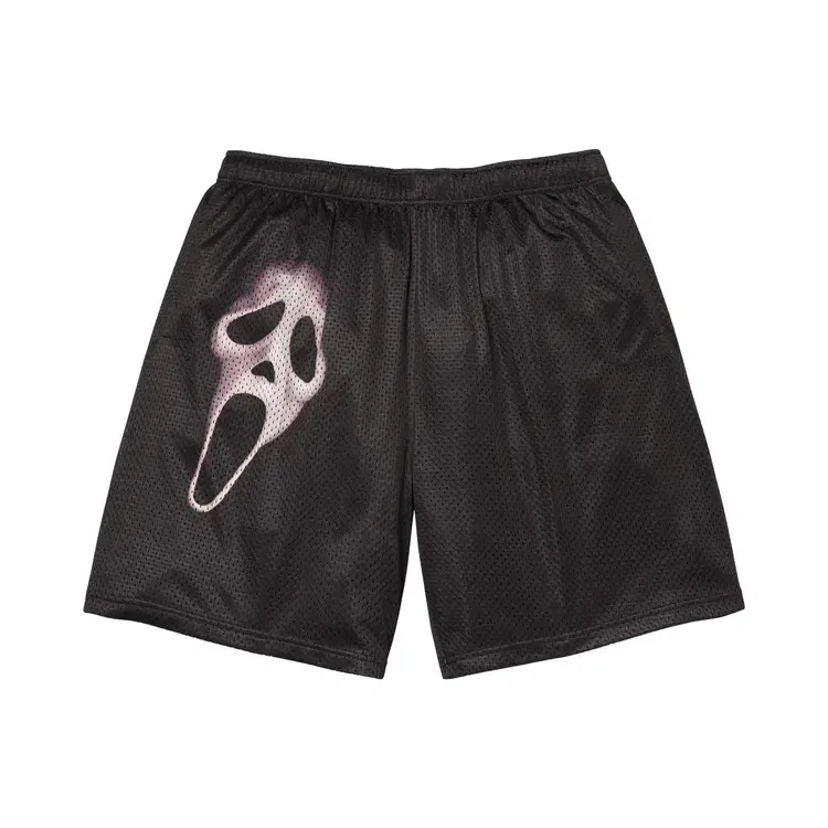 Шорты Supreme Ghostface Mesh Short, черный