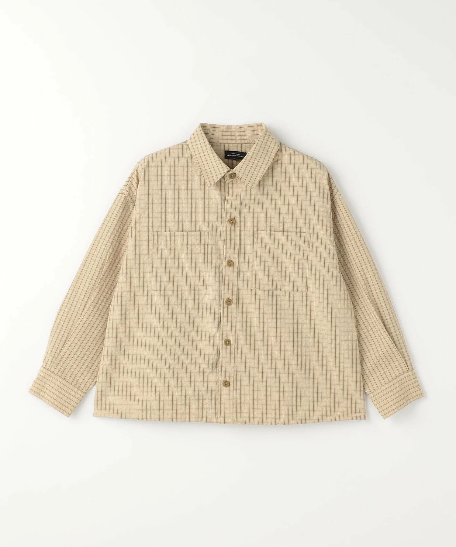 Рубашка с клетчатым узором / Детская 100-130 см United Arrows Green Label Relaxing, BEIKI