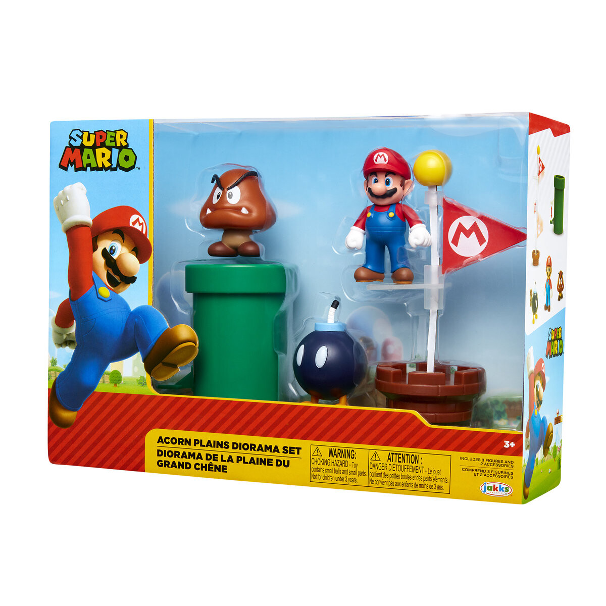 

Супер Марио, набор с фигурками Acorn Plains Mario