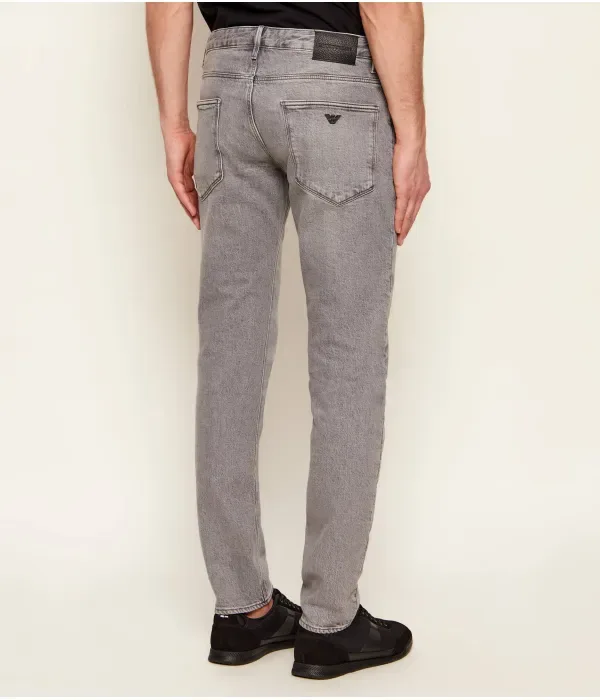 Джинсы j06 slim fit Emporio Armani, серый — фото 4
