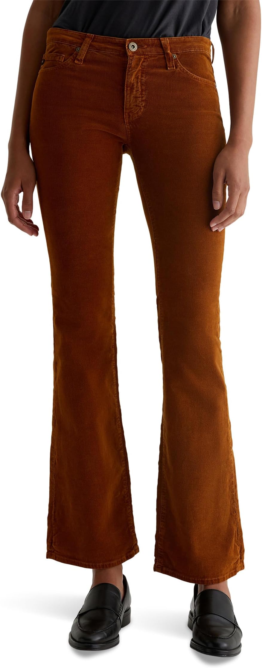 

Джинсы AG Jeans Angel Low Rise Boot in 1 Year Sulfur Maple Aura, цвет 1 Year Sulfur Maple Aura