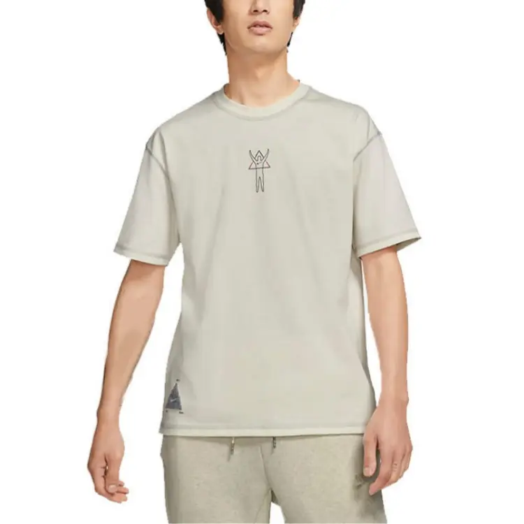 

Nike Футболка Sportswear мужская светло-бежевая, Бежевый, Nike Футболка Sportswear мужская светло-бежевая