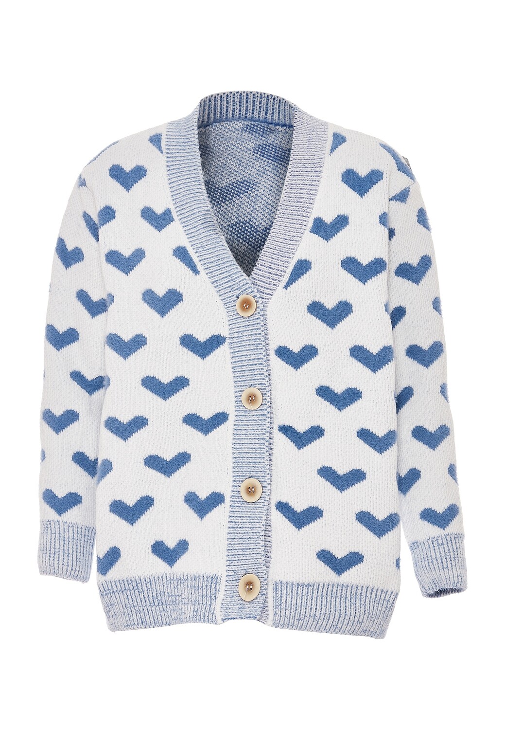 

Толстовка Poomi Strickjacke, синий