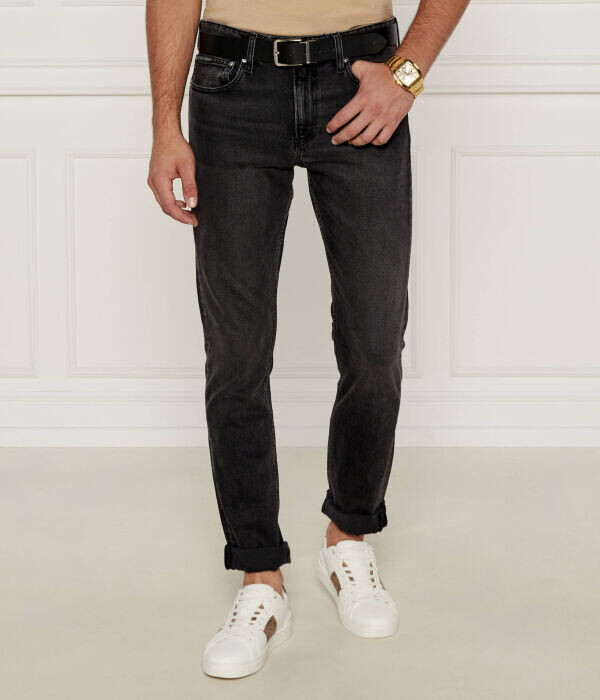

Джинсы мужские Calvin Klein Jeans прямого кроя, черный