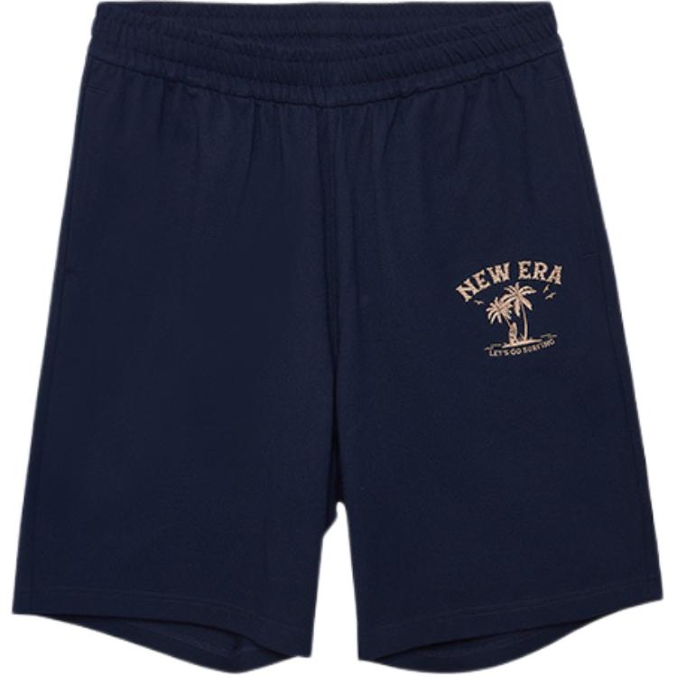 

New Era Повседневные шорты унисекс темно-синие