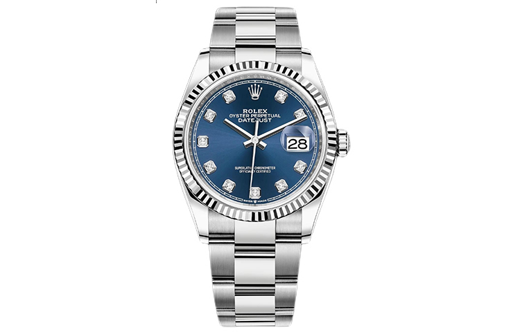 

ROLEX Часы Oyster Perpetual Datejust Collection Automatic Mechanical Movement Men's Watch Watch 36mm Blue Dial